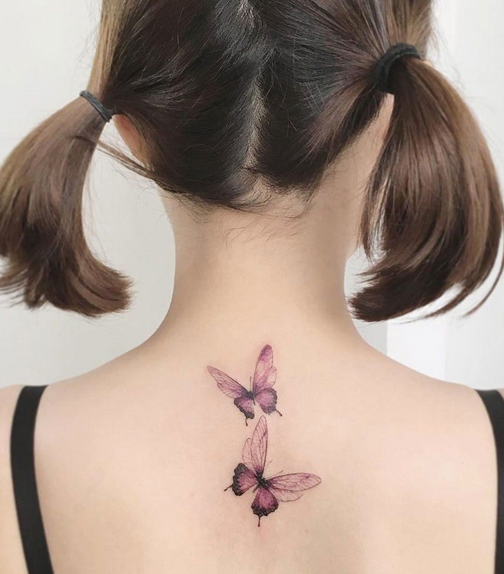 tattoo hình bướm