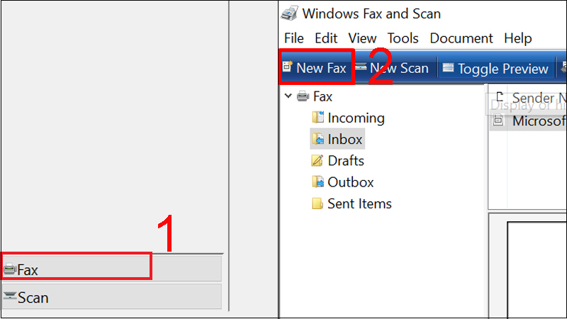 Cách gửi Fax bằng máy tính 2